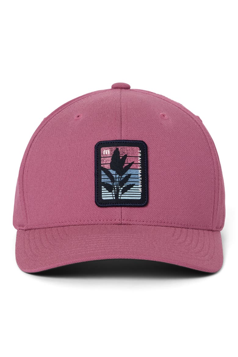 No Schedule Snapback Baseball Cap, Alternate, color, ROSE WINE
