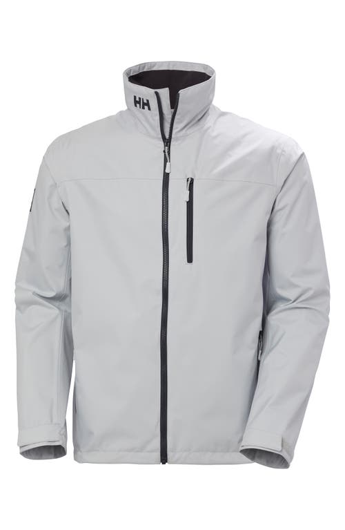 Helly Hansen Crew 2.0 Waterproof Sailing Jacket In Gray