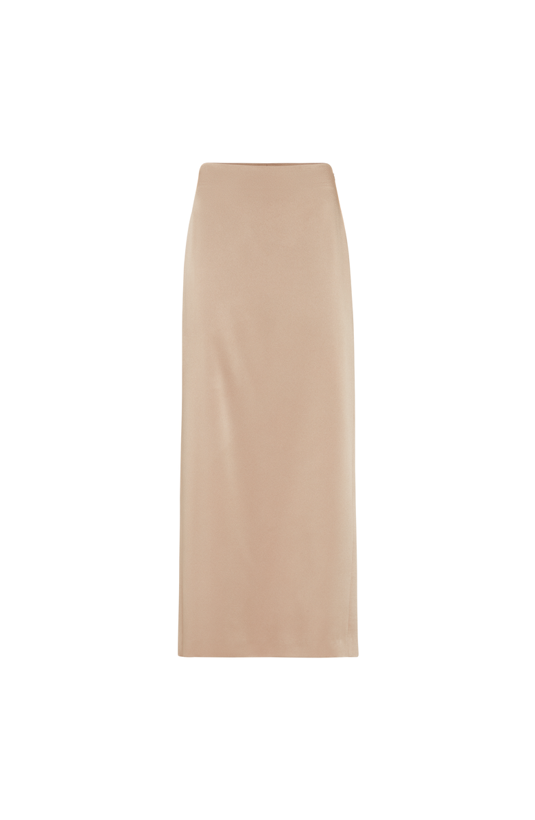 Brunello Cucinelli Column skirt, Main, color, Warm Beige