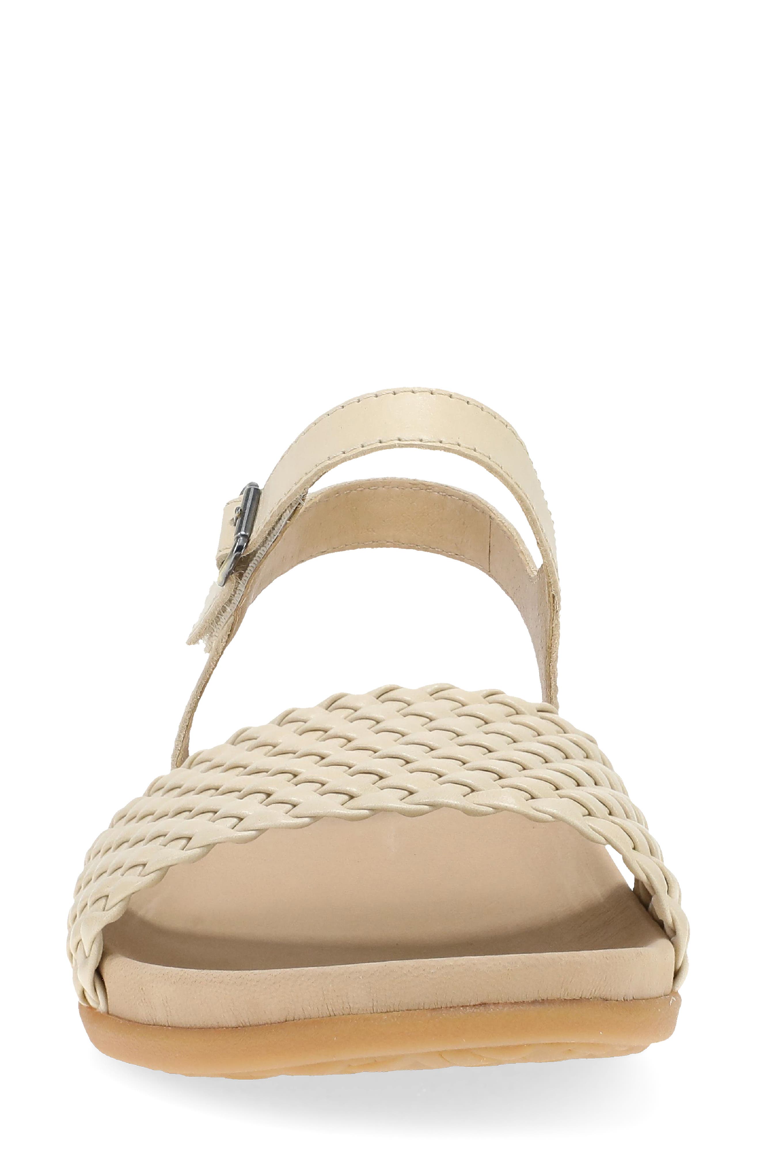 Dansko Jodie Ankle Strap Sandal, Alternate, color, Vanilla