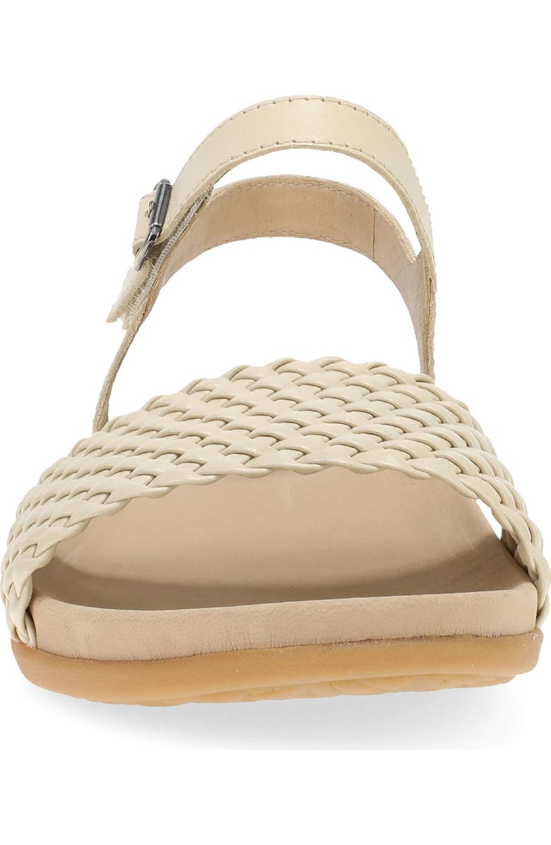 Dansko Jodie Ankle Strap Sandal, Alternate, color, Vanilla