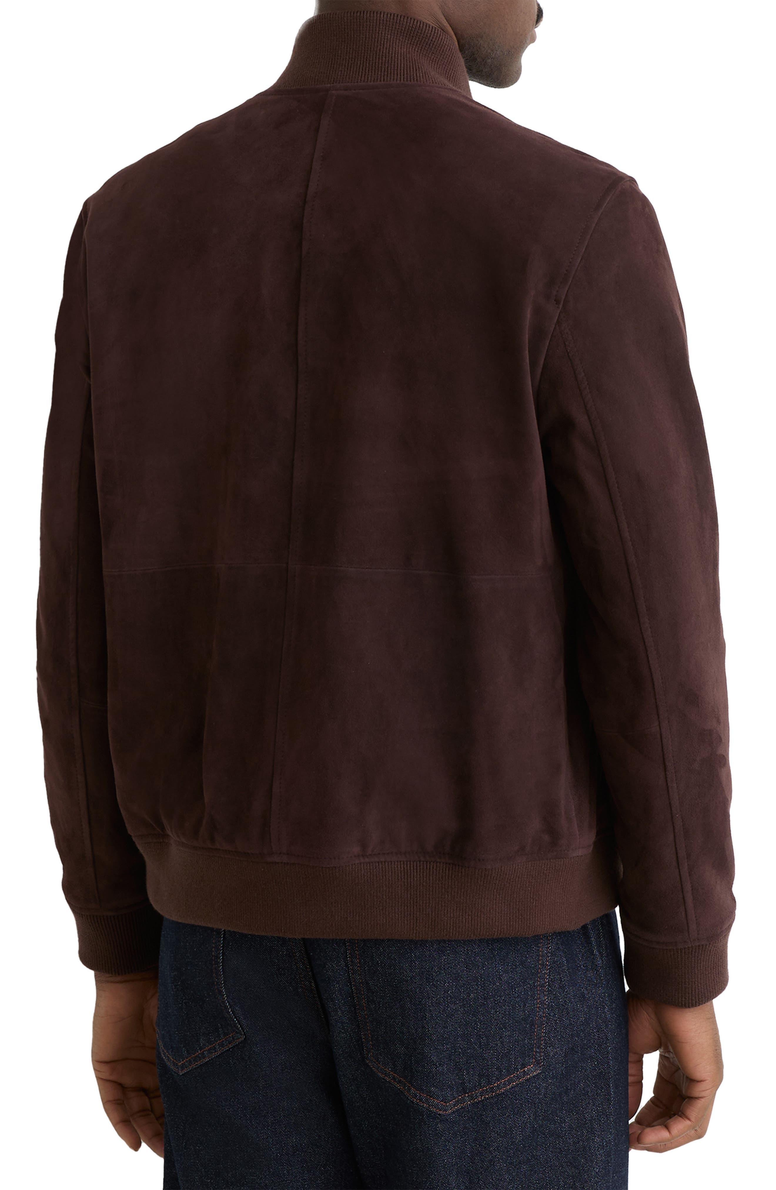 Brent Goatskin Suede Jacket - image 2