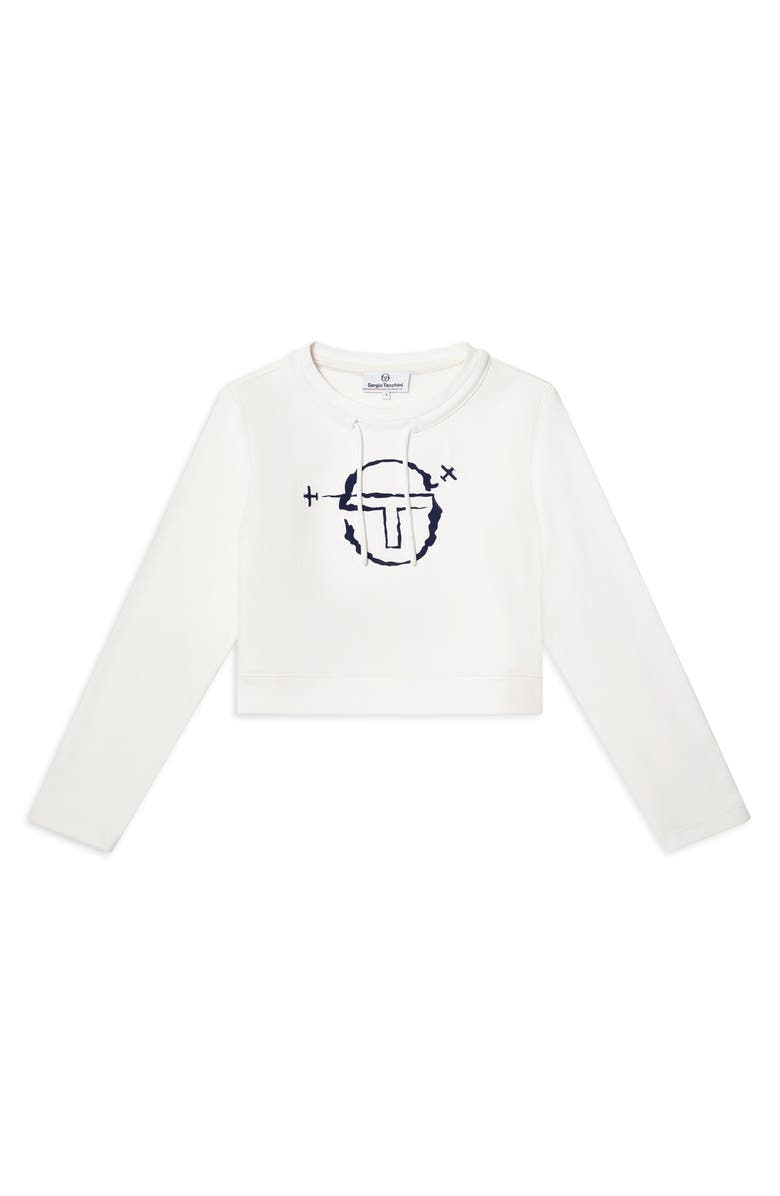 Sergio Tacchini Piano Crewneck, Alternate, color, Brilliant White
