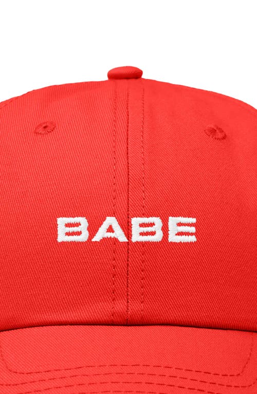 DALIX DALIX BABE EMBROIDERED CAP