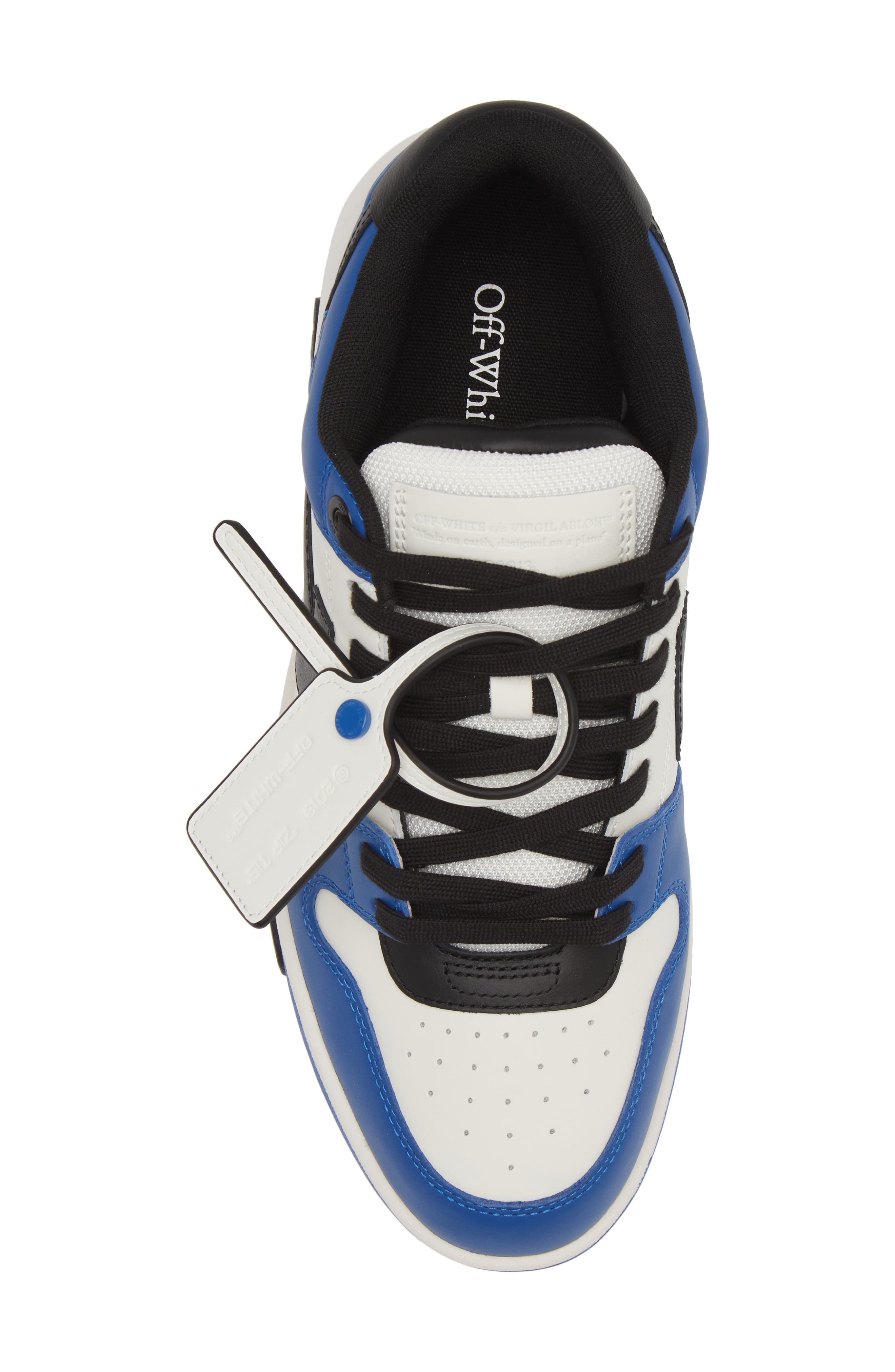 Off-White Out of Office Low Top Sneaker, Alternate, color, Navy Blue