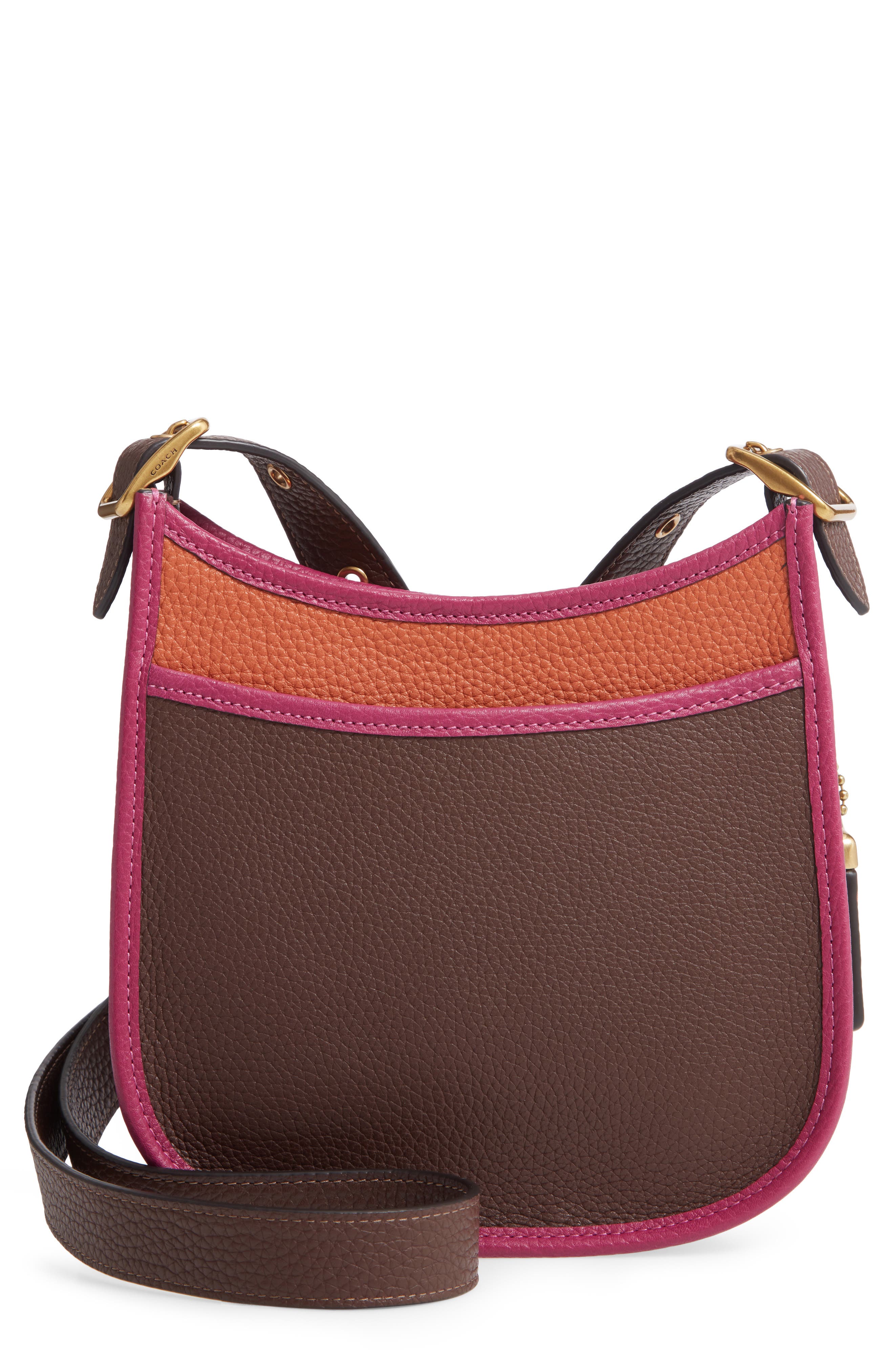 COACH Emery 21 Colorblock Crossbody Bag, Main, color, 