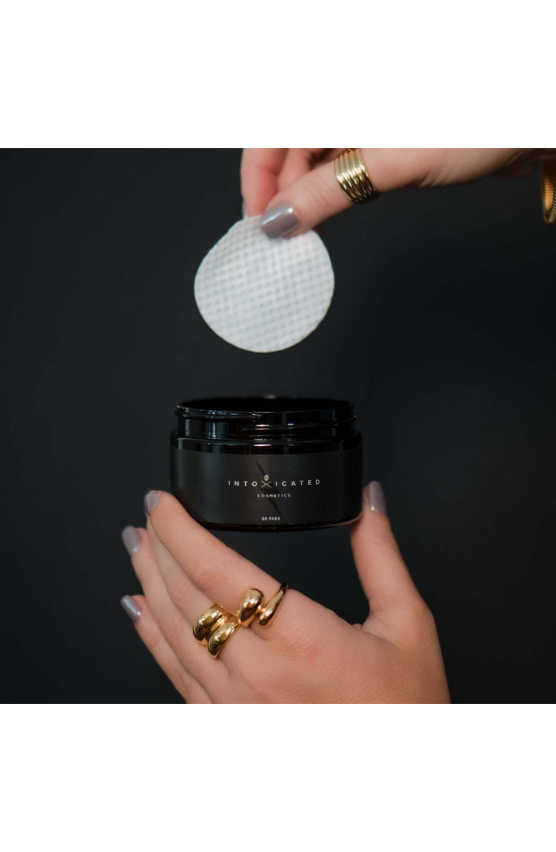 Intoxicated Cosmetics Exfoliation Bundle |Clean Queen Glycolic Wash & Power Wash Multi Acid Peel Pads, Alternate, color, NO COLOR