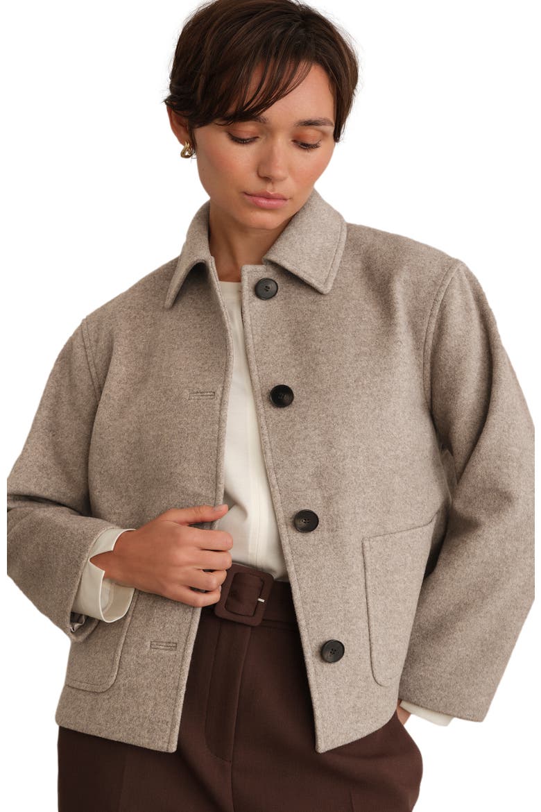 Milly Jacket, Alternate, color, Stone Grey
