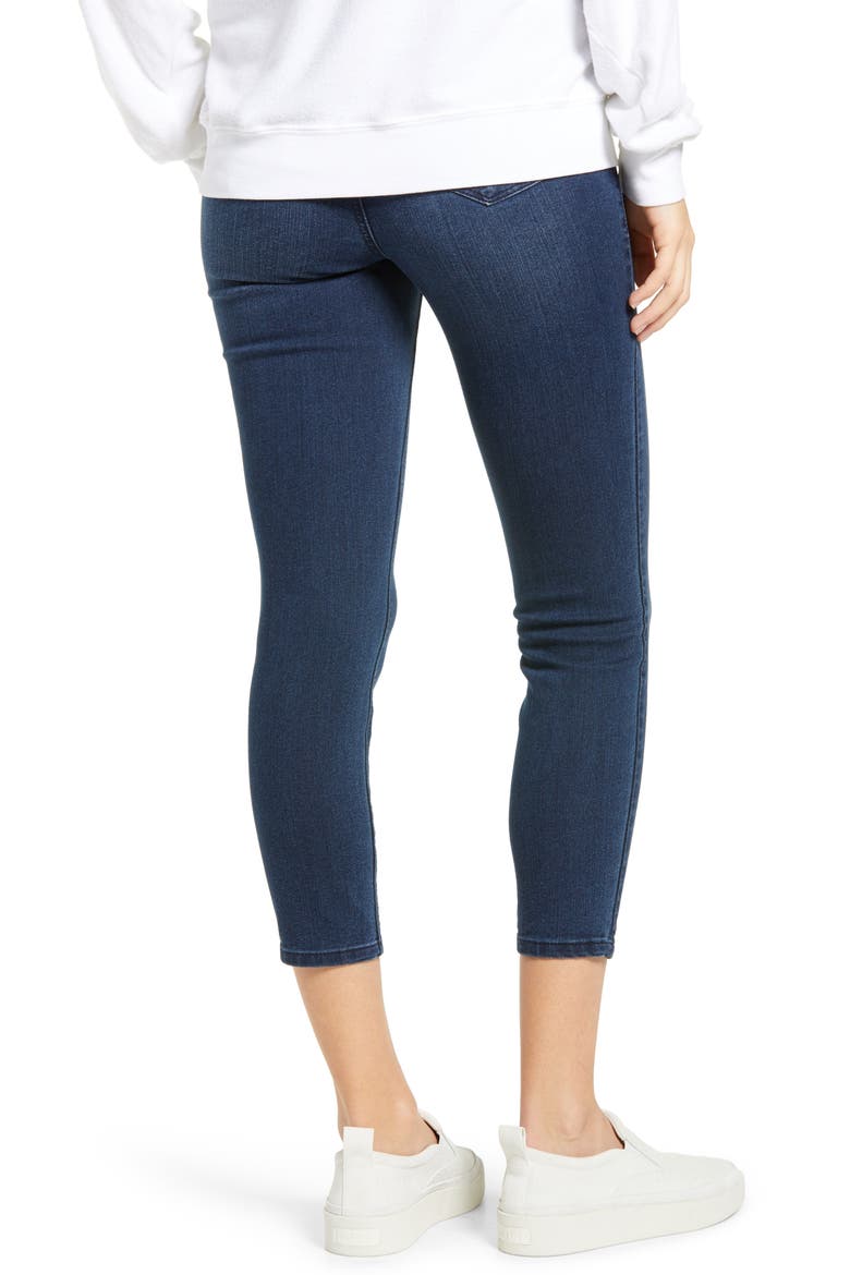 Flex Ankle Skinny Maternity Jeans, Alternate, color, MARCO