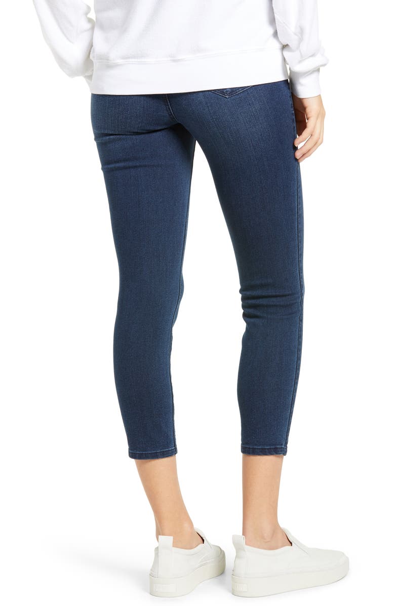 1822 Denim Flex Ankle Skinny Maternity Jeans, Alternate, color, 