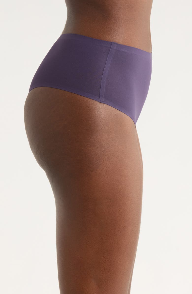 Chantelle Lingerie Soft Stretch Seamless Retro Thong, Alternate, color, Fatal Violet