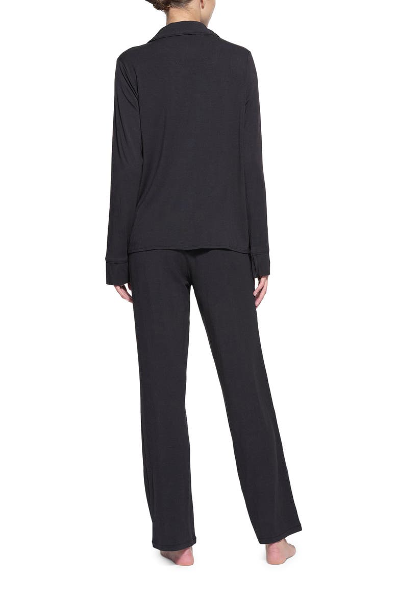 Sleep Long Pajamas, Alternate, color, ONYX