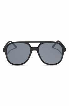 DIFF Tegan 55mm Aviator Sunglasses