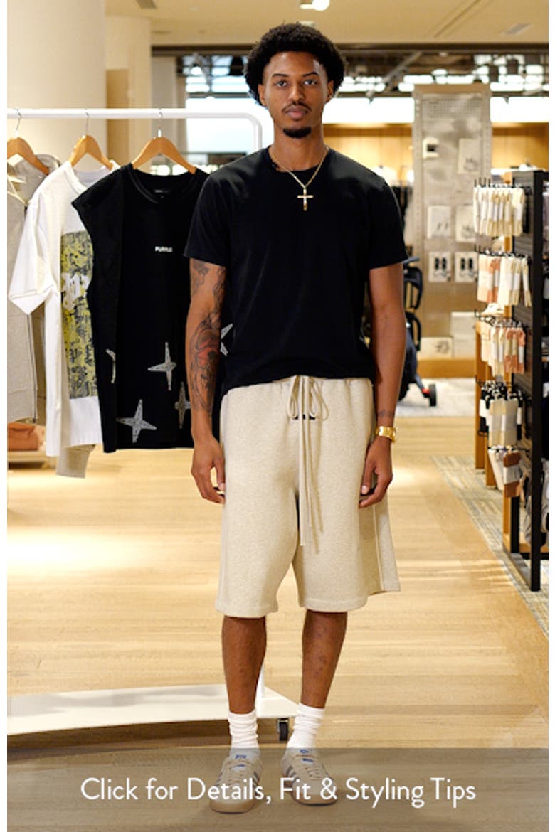 Fear of God Essentials Fleece Basketball Sweat Shorts (Men