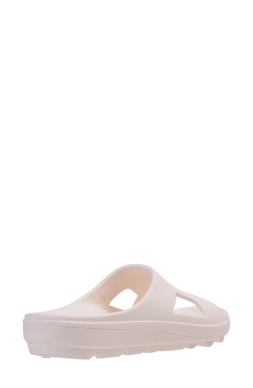 Revitalign Fusion Strive Slide Sandal In Warm White