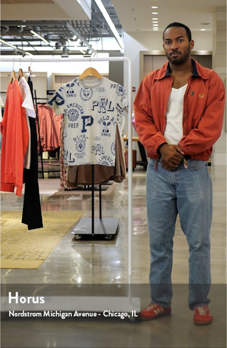 Kids' Allover Logo Print T-Shirt, sales video thumbnail