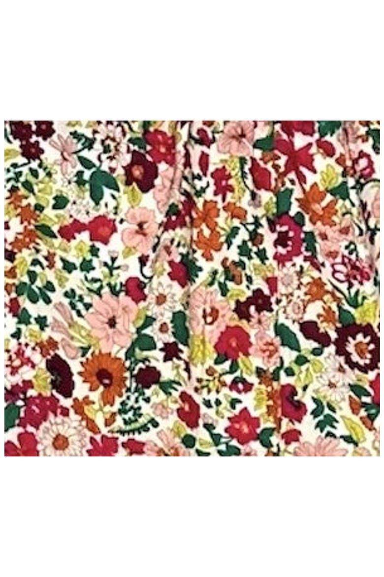Kinsley Dropwaist Dress Fuchsia Floral, Alternate, color, Fuchsia Floral