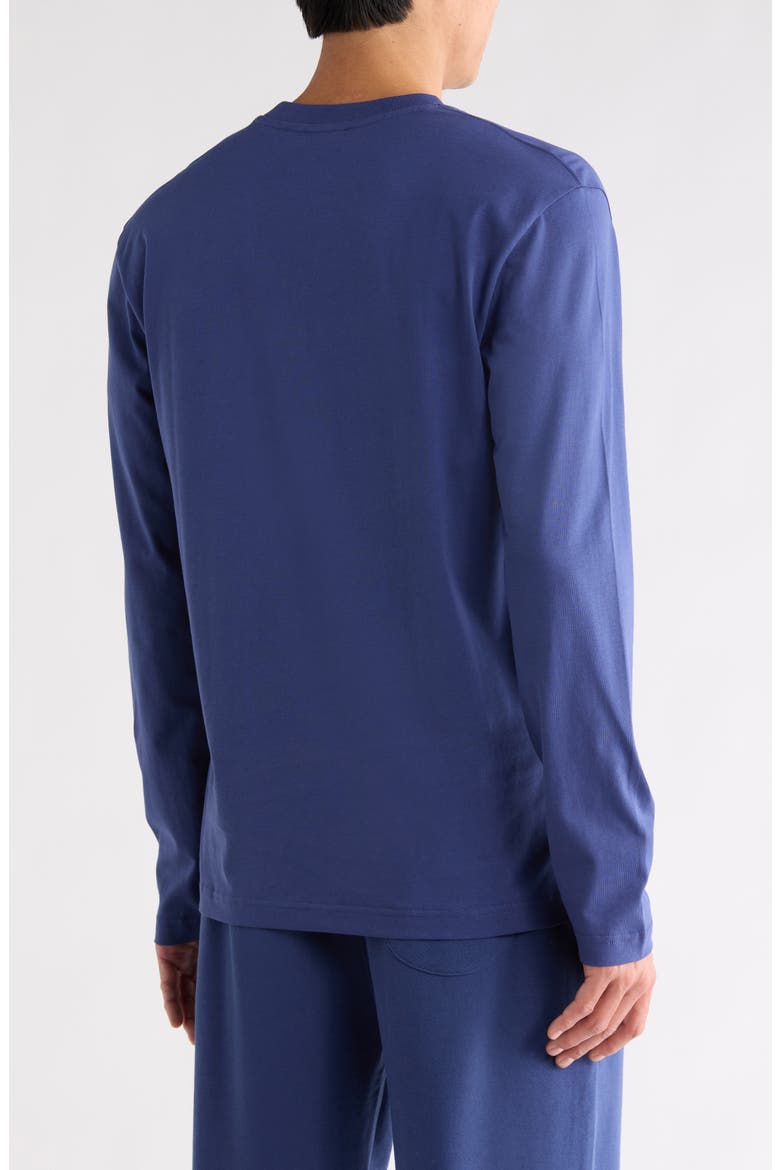 Off Stamp Skate Long Sleeve T-Shirt, Alternate, color, DARK BLUE-WHITE