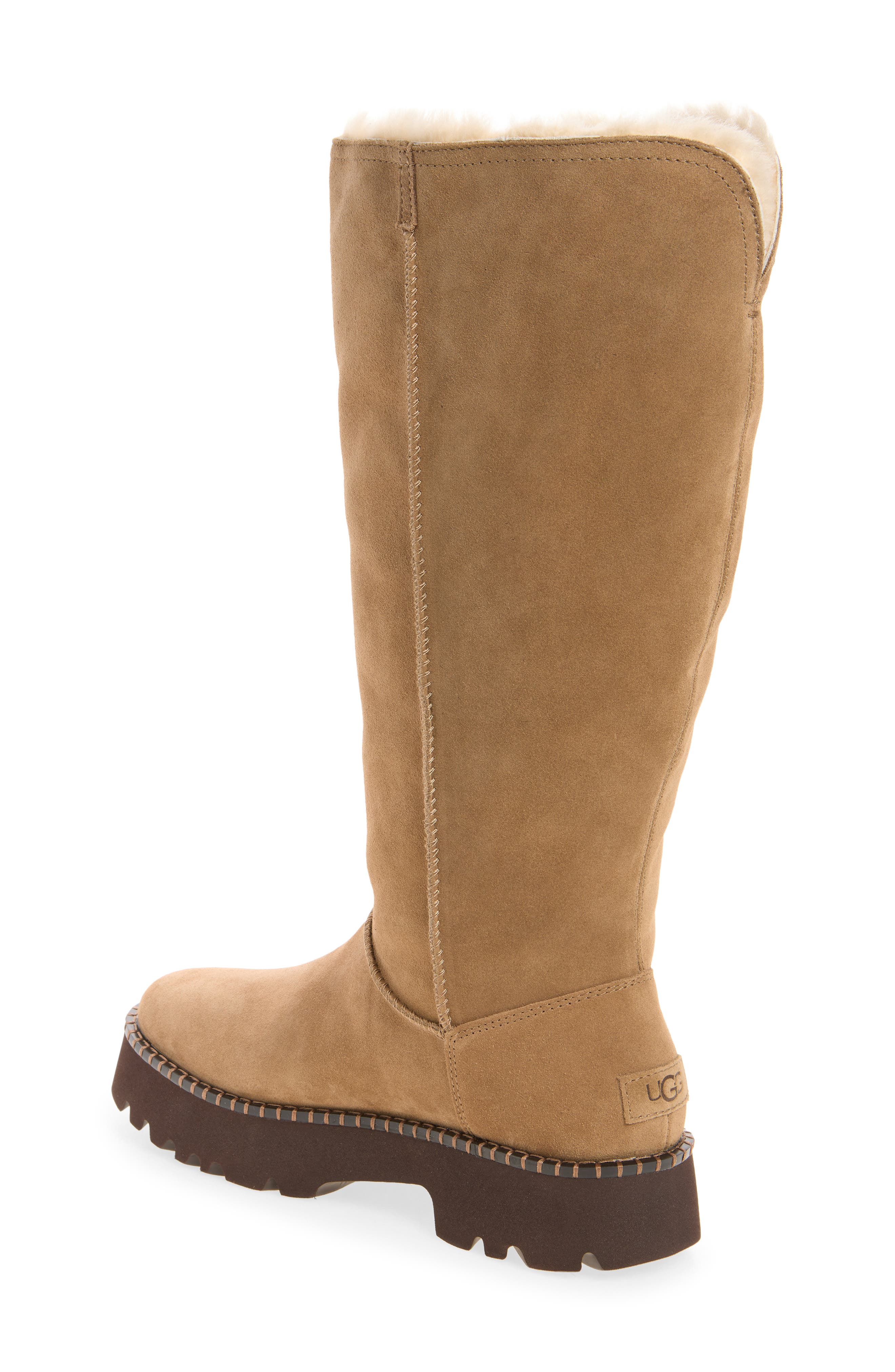 Uptowner Tall Boot, Alternate, color, LIGHT BRONZE