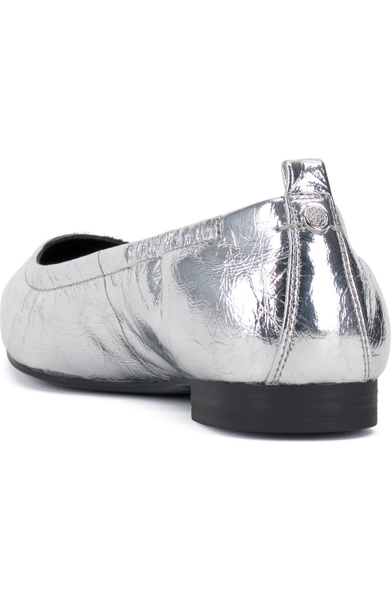 Vince Camuto Ashleah Pointed Toe Flat, Alternate, color, Silver