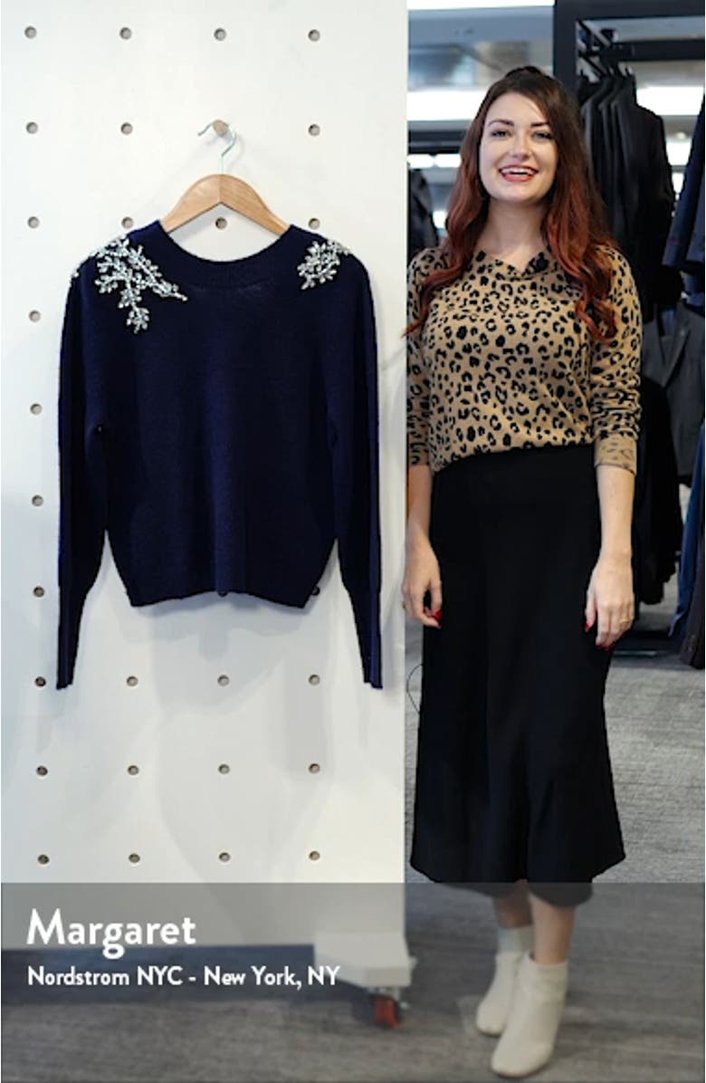 Valerie Embellished Sweater, sales video thumbnail