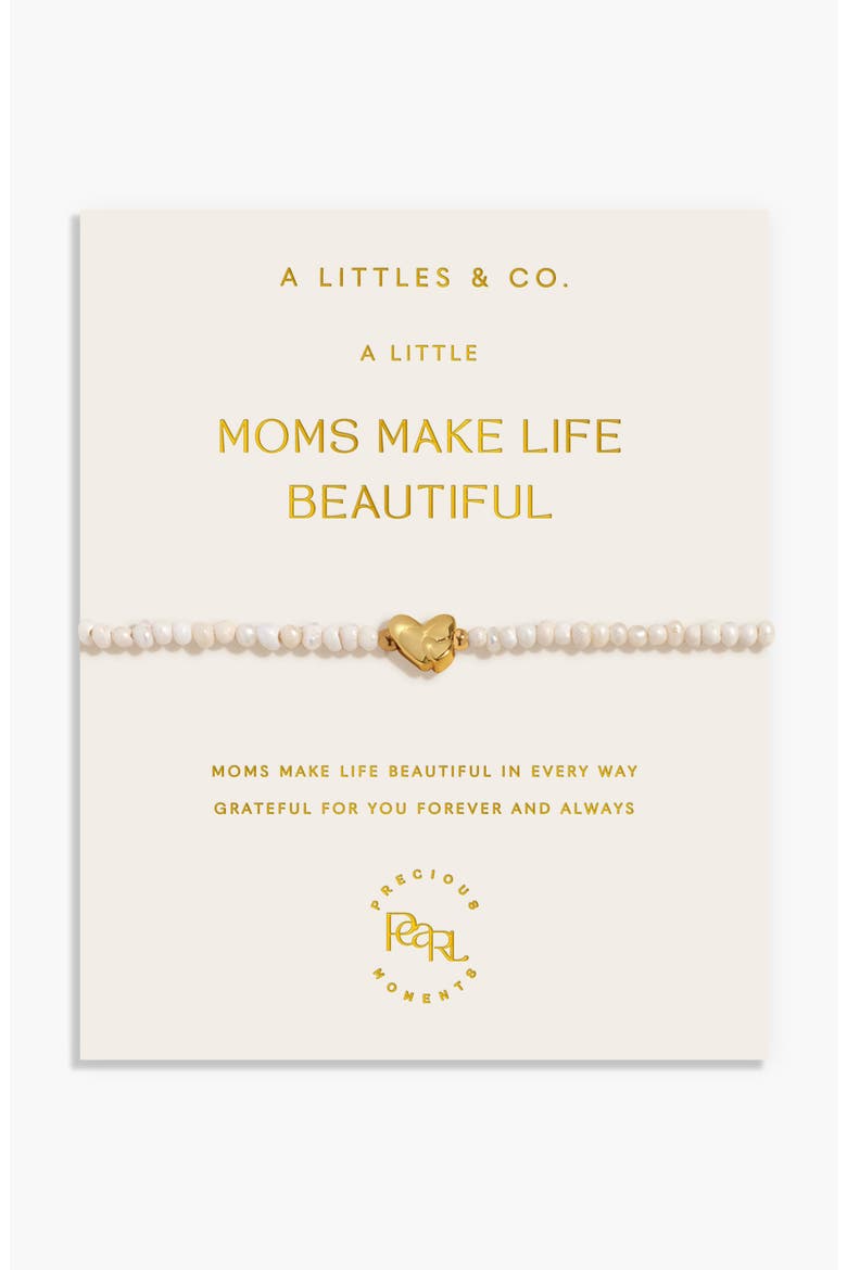 Precious Moments Bracelet, Main, color, Moms Make Life Beautiful