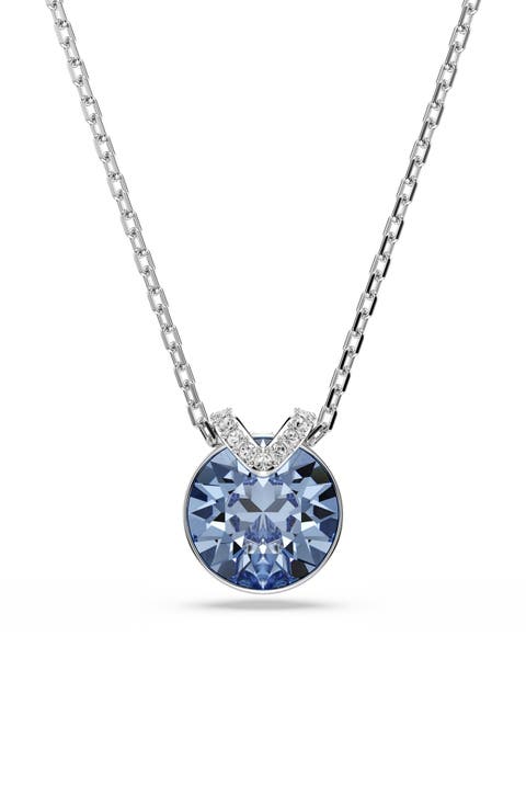 Bella Crystal Pendant Necklace