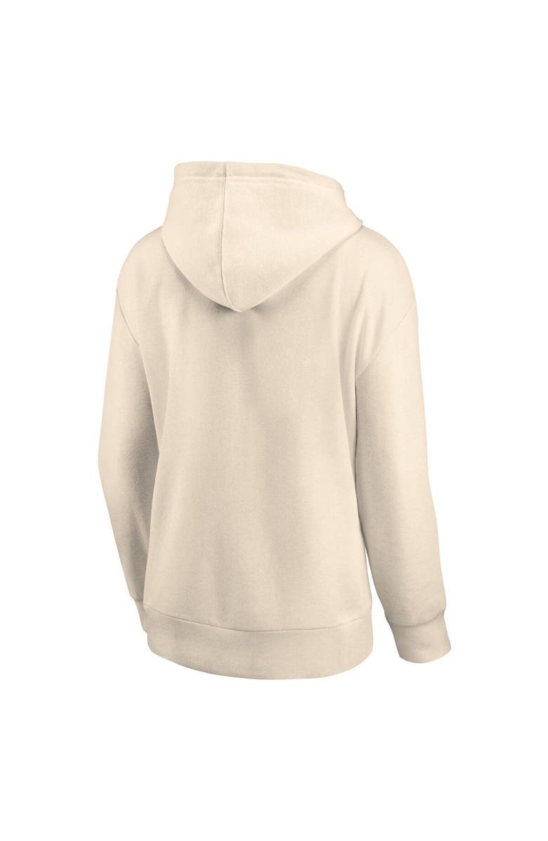 FANATICS Women's Fanatics Branded Oatmeal Seattle Kraken Carry the Puck Pullover Hoodie Sweatshirt, Alternate, color, 