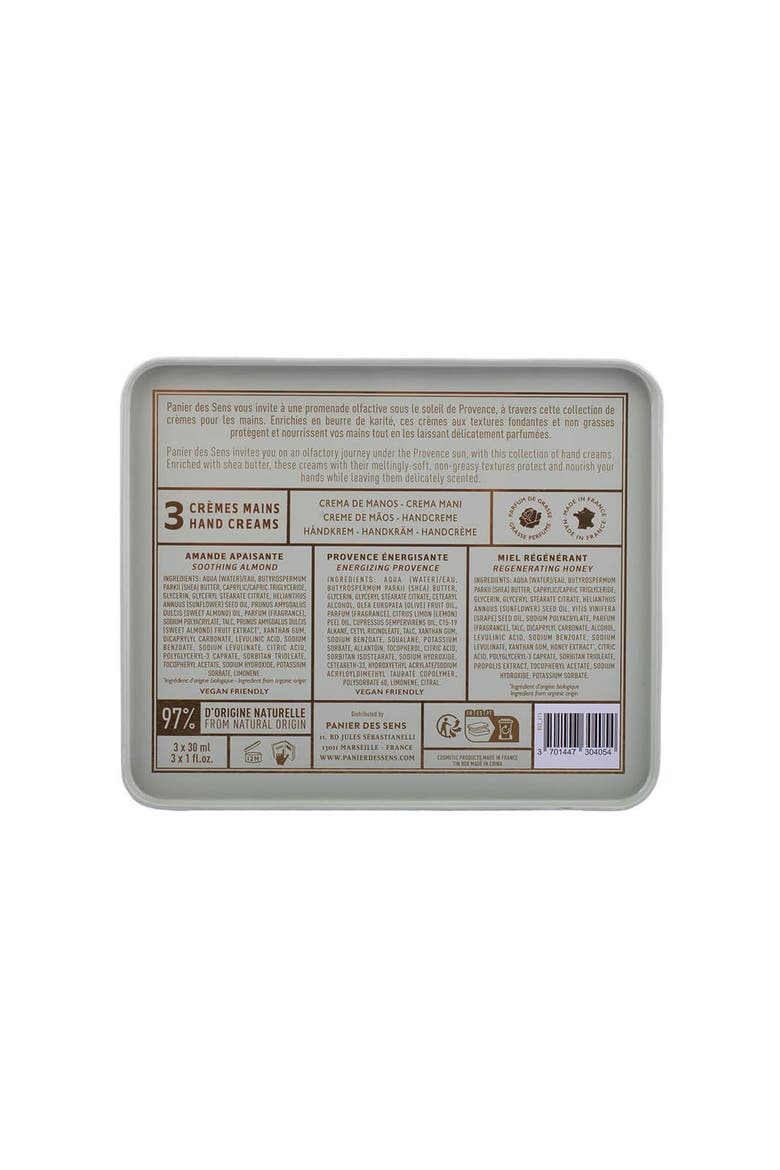 Three Hand Creams Set in a Tin Box, Alternate, color, None