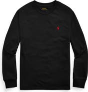 Polo Ralph Lauren Kids' Long Sleeve Cotton Jersey T-Shirt