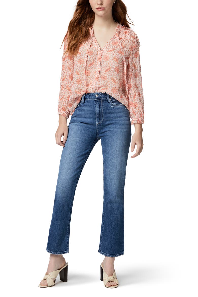 Margaret Silk Blouse, Alternate, color, ANPA/ORSHR