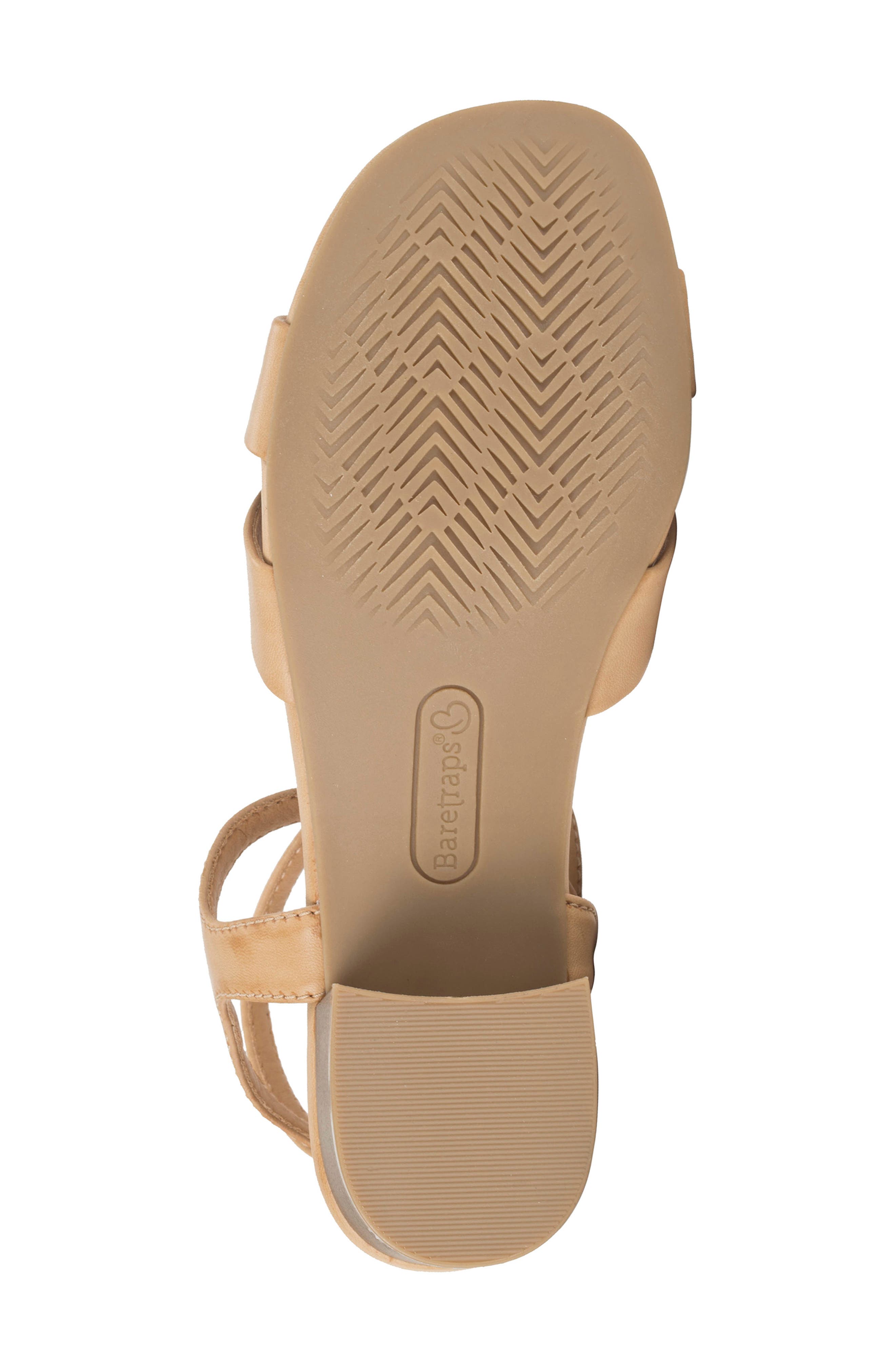 Valerie Ankle Strap Sandal, Alternate, color, NATURAL
