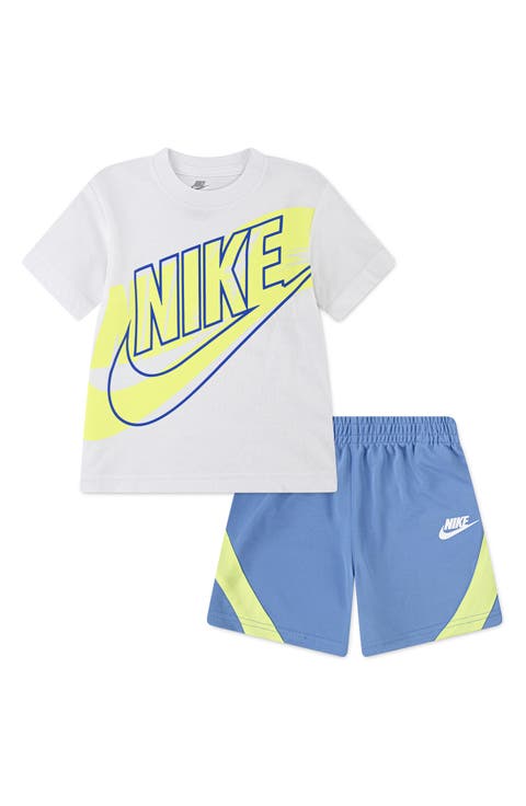 Kids' On the Move Logo Graphic T-Shirt & Shorts Set (Little Kid)