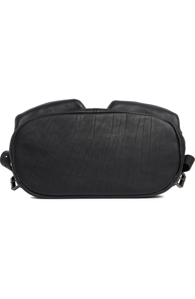 Longchamp LC3D Large Leather Backpack, Alternate, color, Black