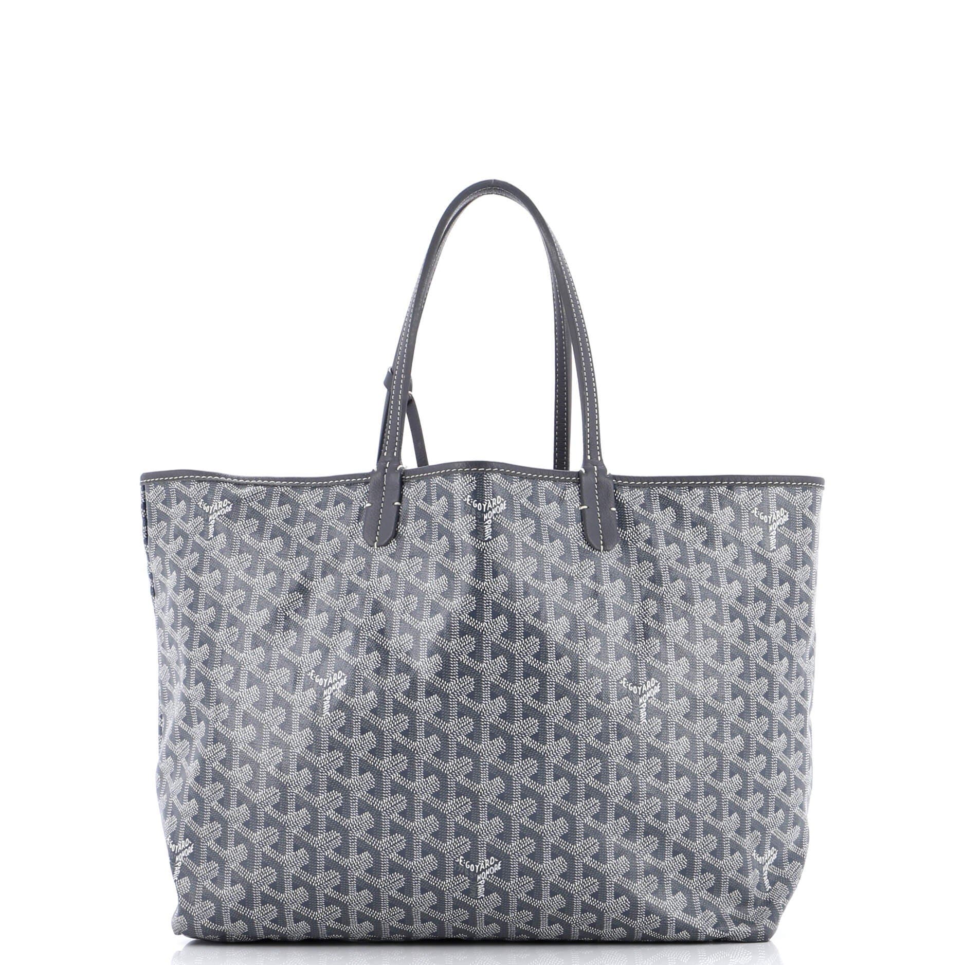 Pre-Owned Goyard Saint Louis Tote Coated Canvas PM, Main, color, 