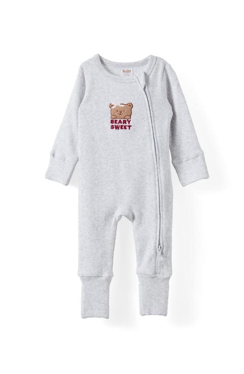 The Billie Long Sleeve Zip Romper