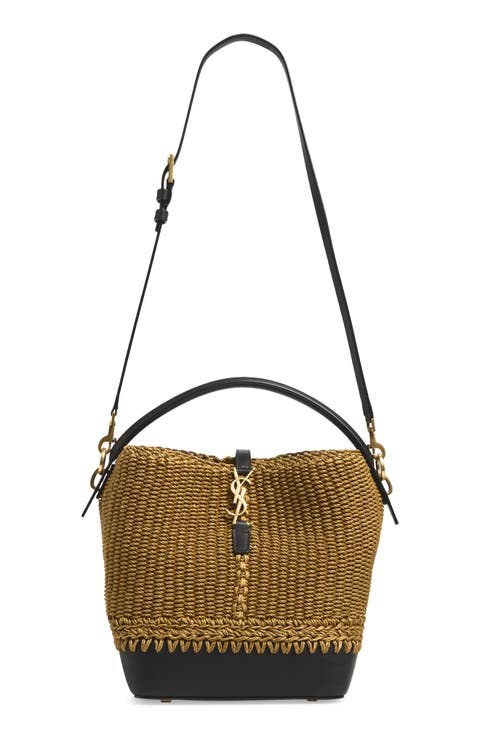 Le 37 Rope Leather Bucket Bag