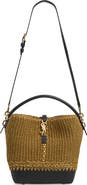 Saint Laurent Le 37 Rope Leather Bucket Bag