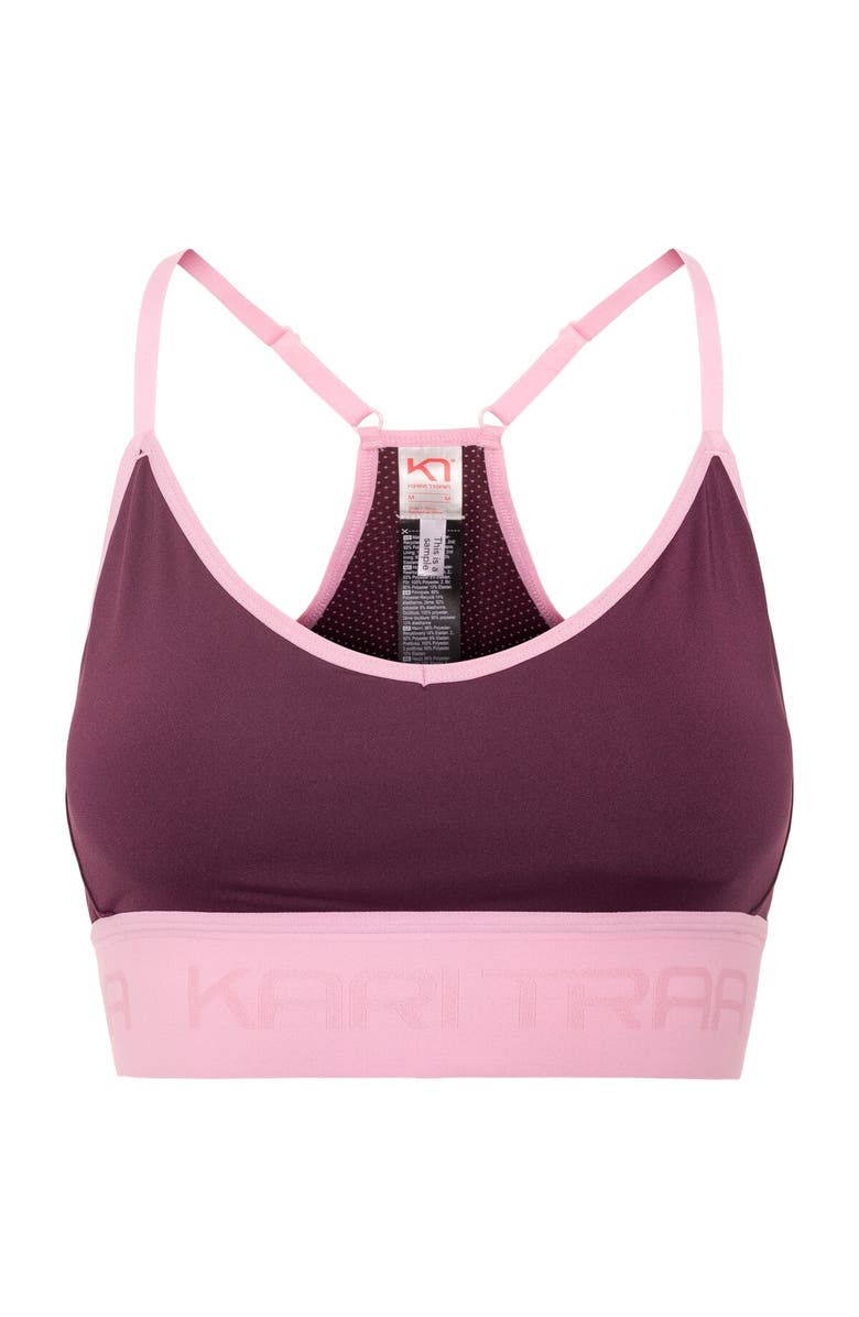Kari Traa Var Sports Bra - Women's, Alternate, color, Wine