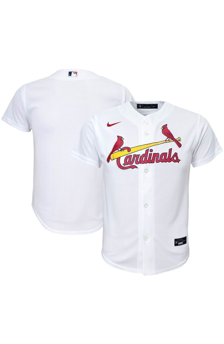 Nike Youth Nike White St. Louis Cardinals Home Replica Team Jersey, Main, color, 