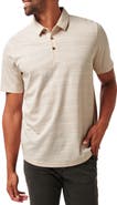 TravisMathew West End Space Dye Polo