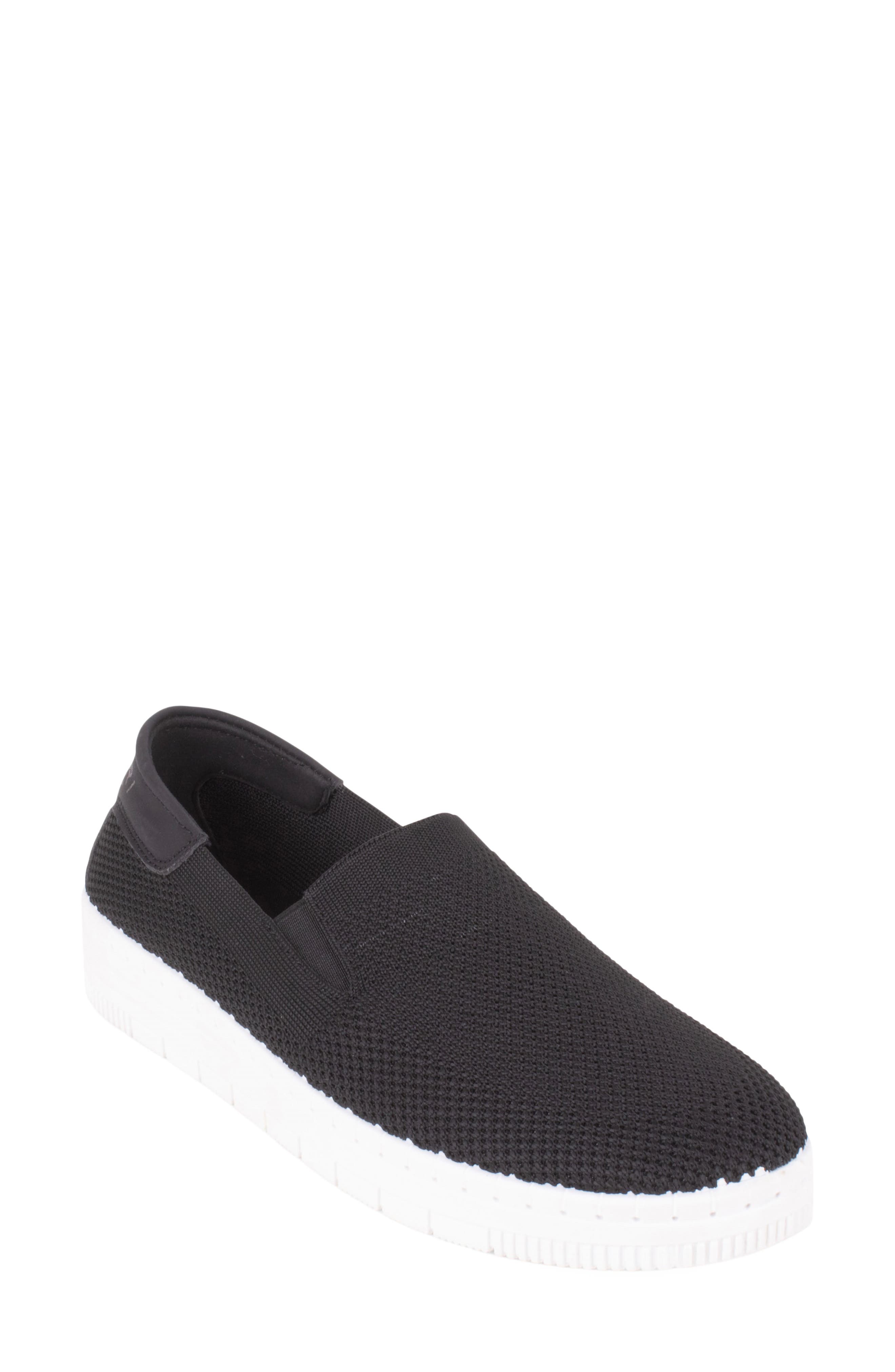 Tahari Appollonia Slip-On Platform Sneaker, Main, color, Black