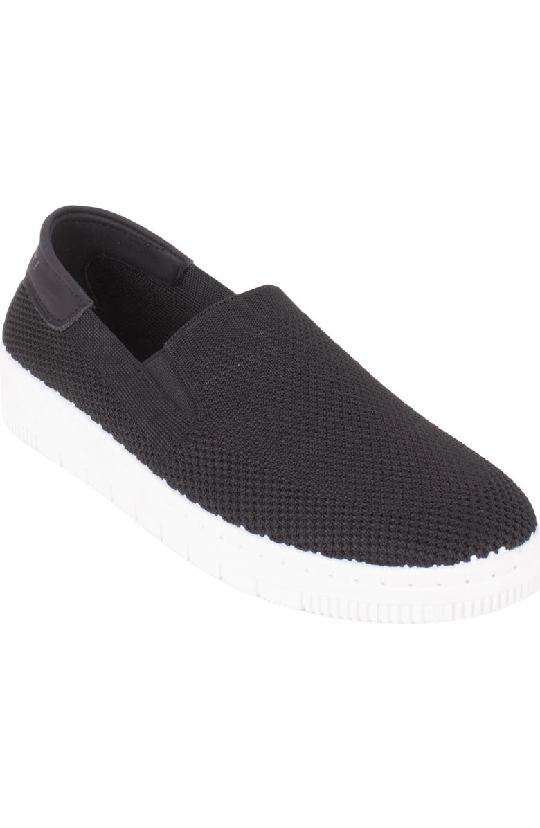 Tahari Appollonia Slip-On Platform Sneaker, Main, color, Black
