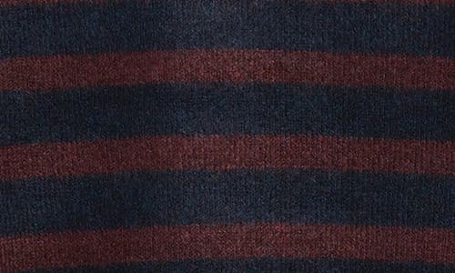 Liverpool Los Angeles Stripe Drop Shoulder Sweater In Blue