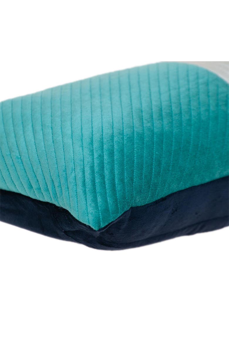 PARKLAND COLLECTION Hiro Throw Pillow, Alternate, color, Navy