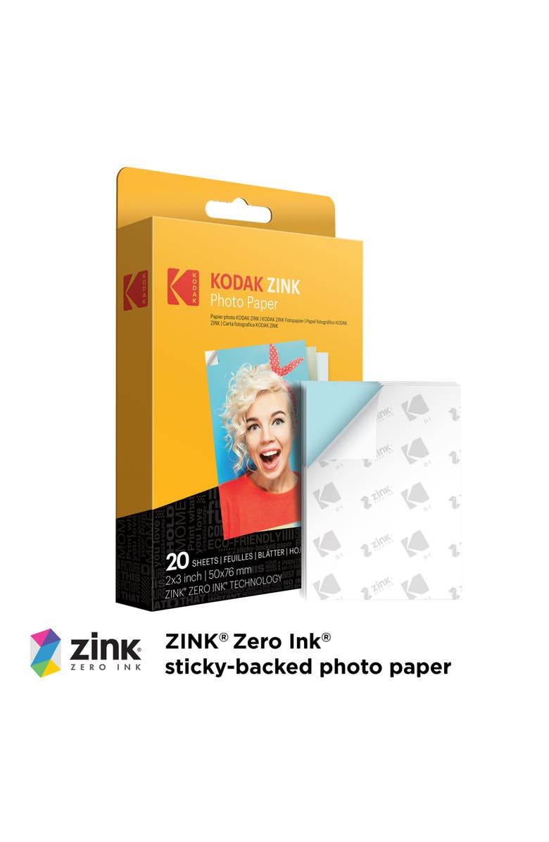 Kodak Smile+ 2-in-1 Camera & Printer Bundle, Alternate, color, Fuchsia