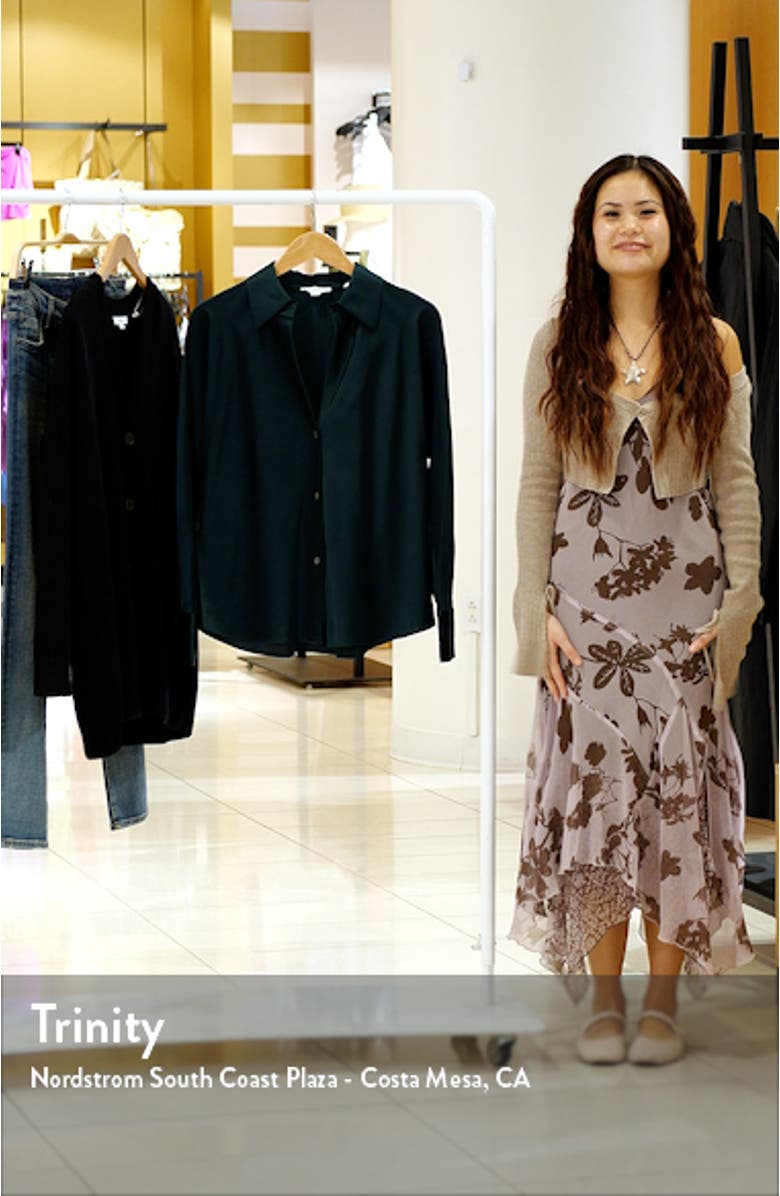 Silk Button-Up Shirt, sales video thumbnail