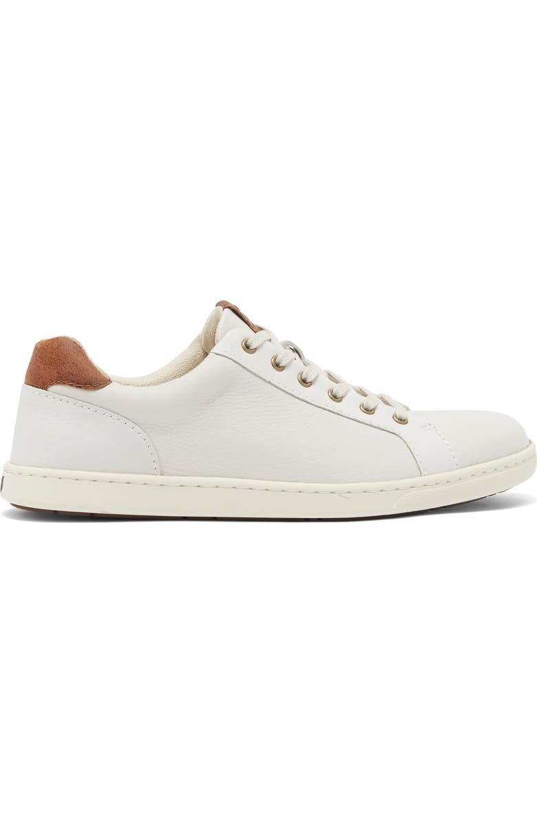 Børn Born Ashram II Lace-Up Sneaker, Alternate, color, White/ Dk Brown Sea Salt/ Rust