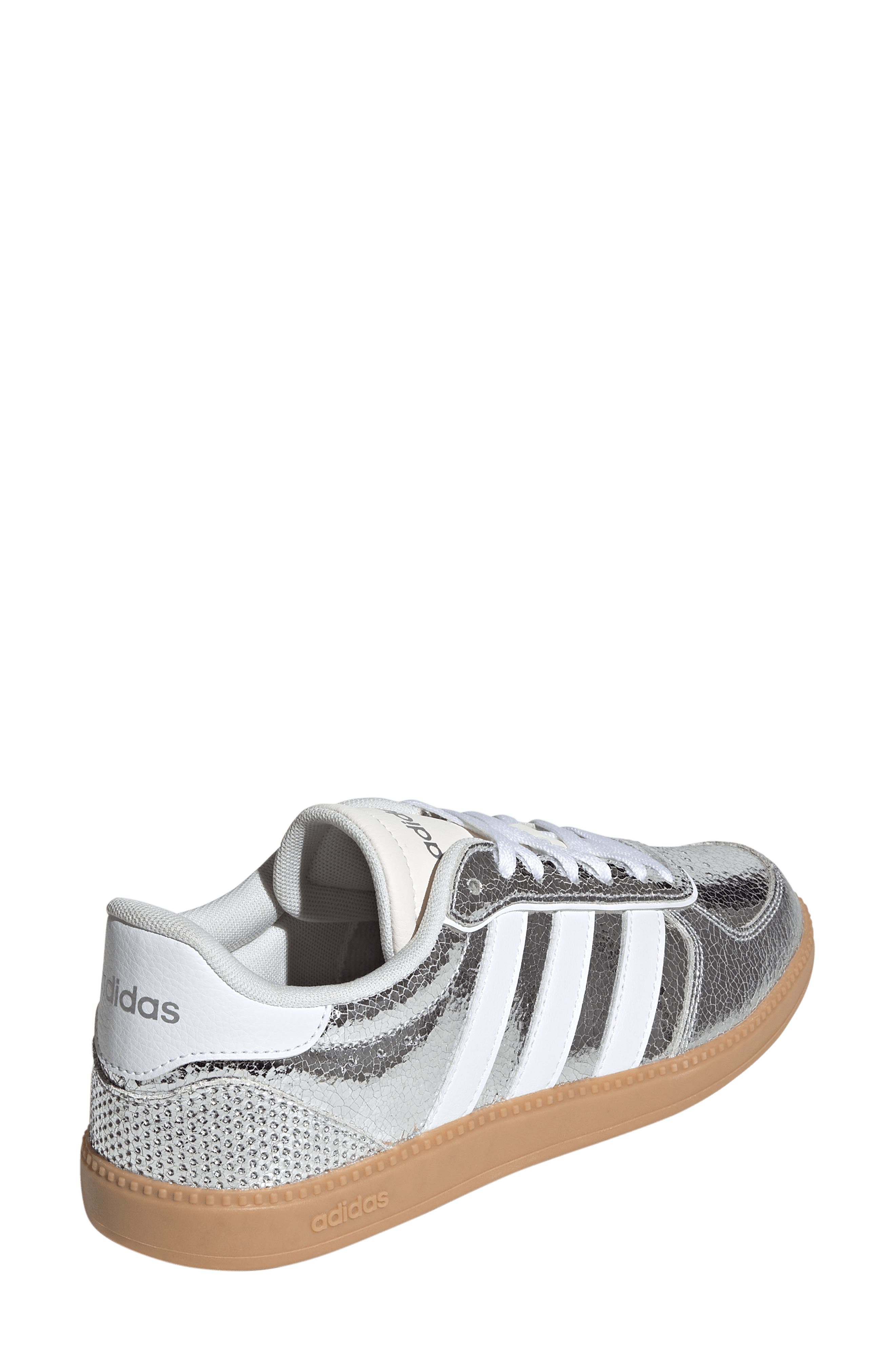 adidas Breaknet Sleek Sneaker, Alternate, color, Silver/ White/ Gum