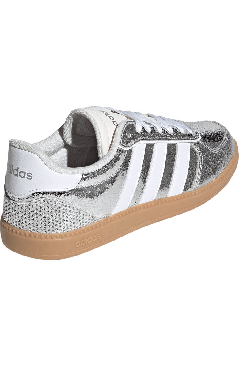 adidas Breaknet Sleek Sneaker, Alternate, color, Silver/ White/ Gum
